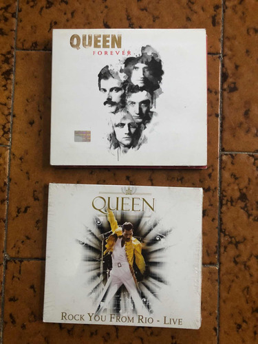 Queen Cd Live From Rio Y Cd Forever Doble Con Éxitos Importa