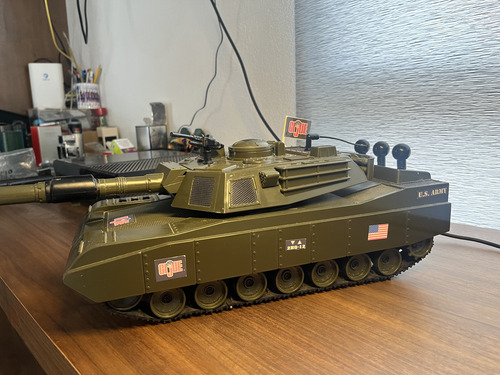 Gi Joe Tanque De Guerra U.s. Army 90s A Control Remoto Hq2 (Usado)