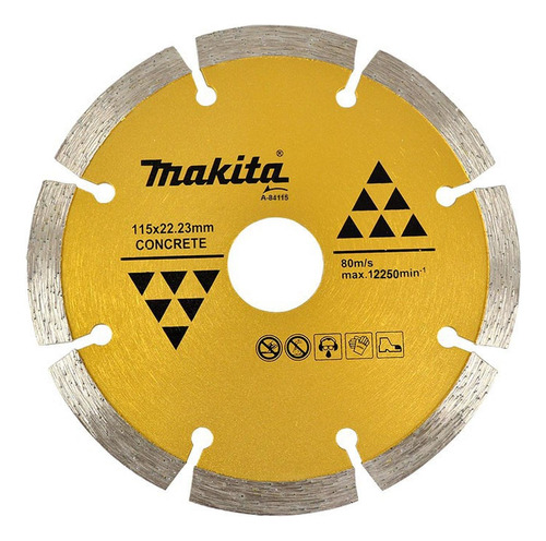 Disco Diamant Segmentado Makita 5x5/8 PuLG A84115