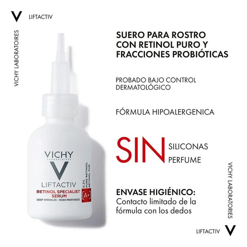 Vichy Serum Anti-arrugas Liftactiv Retinol Specialist 30ml Todo Tipo De Piel Noche