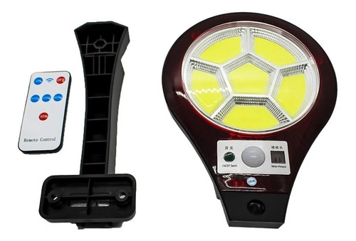 Imagen 2 de 8 de Reflector Luz Solar Con Control Sensor Movimiento Exterior