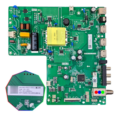 Mainboard Hisense 40h3f / 40e5100eu / Tp.ms35553.pb766 - Nvo