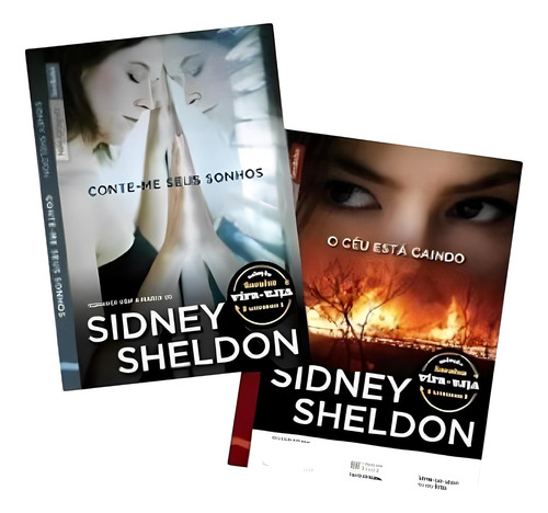 Livro Conte-me Seus Sonhos / O Céu Está Caindo (vira-vira) - Sidney Sheldon [2012]