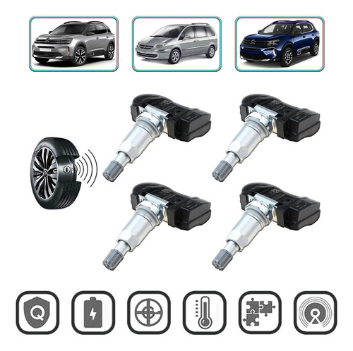 Sensor Sxta Tpms Planta De Presión Para Citroen C6 C8 C4 I C