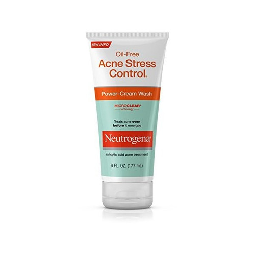 Neutrogena Oil-free Acne Control De Estrés Power-wash Cream,