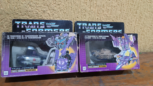 Transformers G1 Iga Astrotrain / Blitzwing Completos 100%