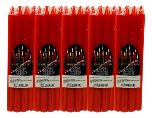 comprar Vela Lisa Pack 20 Unidades Color A Eleccion