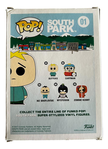 Funko Pop Butters #01 - South Park Caja 8/10
