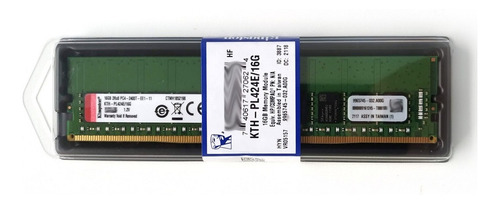 Memoria Servidor 16gb Ddr4 2400 Mhz Ecc Udimm Ksm24ed8/16me