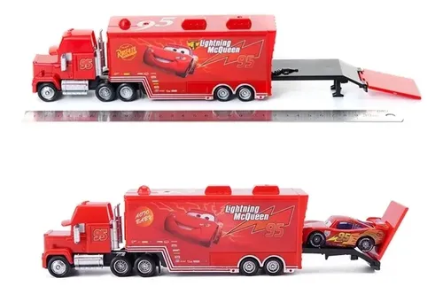 Cars Disney Pixar Mack Hauler E Mcqueen | Parcelamento sem juros