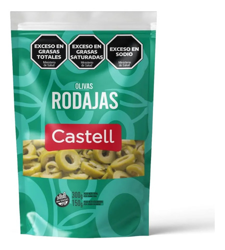 Aceitunas Olivas En Rodajas Sin Tacc Castell 150gr