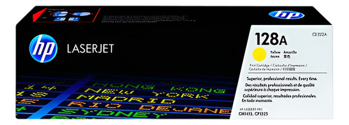 Toner Hp 128a Original Ce322a Laserjet Color Amarillo
