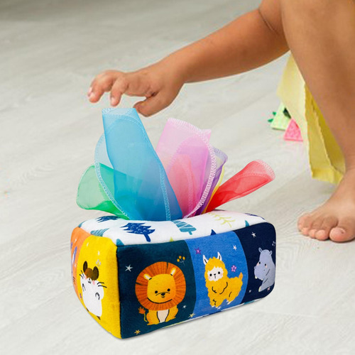 Juguetes De Caja De Pañuelos Animales 18cmx12cmx9cm