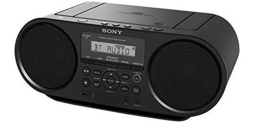 Sony Zsrs60bt Cd Boombox Con Bluetooth Y Nfc (negro)