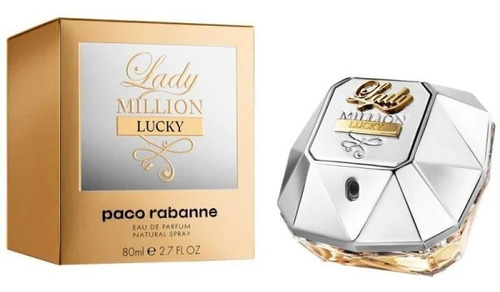 Perfume Pacco Robanne Lady Millon Lucky Original 80ml 