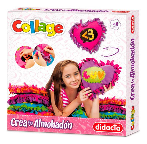 Juego Infantil De Costura Didacta Crea Tu Almohadón