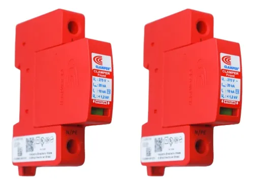 comprar Kit 2 Dps Protetor De Surto Clamper Frontv 275v 20ka Vcl comprar Kit 2 Dps Protetor De Surto Clamper Frontv 275v 20ka Vcl