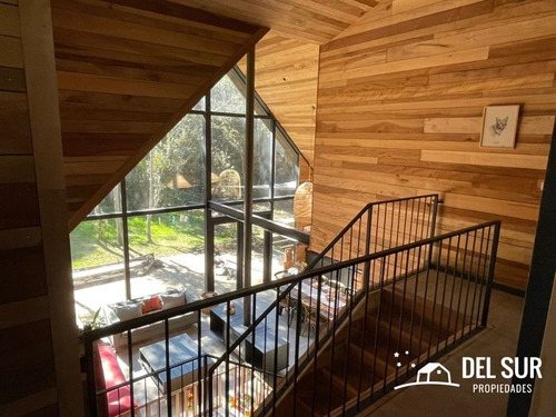 Casa Moderna Rodeada De Bosque En Loteo Urbanizado Sta Clara