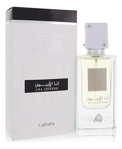 Ana Abiyedh I Am White Perfume By Lattafa Eau De Parfum Spra