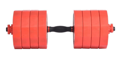 Imagen 2 de 9 de Set Juego Pesas De 30kg, 2 Mancuernas + 1 Extensión De Barra