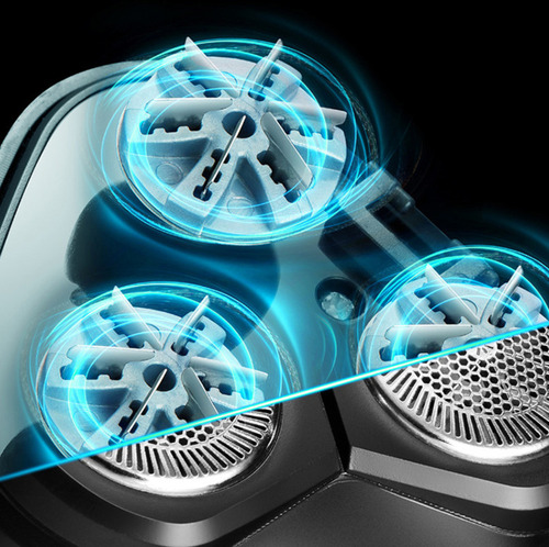 Barbeador Elétrico Lavável, Multifuncional E Recarregável