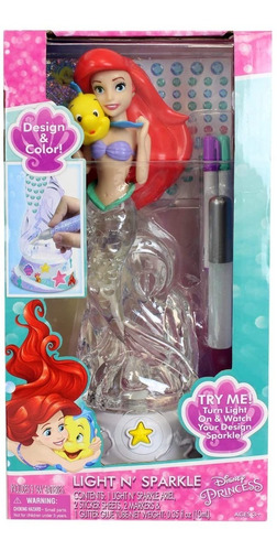 Tara Toys Princesa De Disney Ariel Light N Sparkle