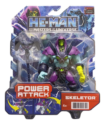Boneco Skeletor Esqueleto He man y los amos del universo Mattel