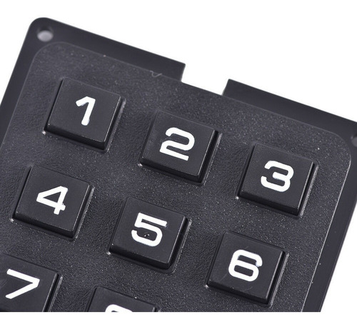 Teclado Matricial 12 3x4 Botões Arduino Pic Microcontrolador