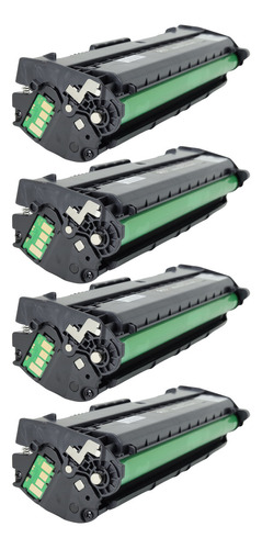 4x Cartucho Toner Para Laser 107a 107w  105a W1105a Com Chip