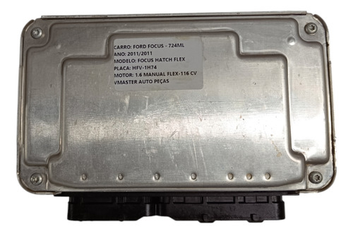 Kit Code Injeçao Ford Focus Hatch 2011 1.6 Manual Usado