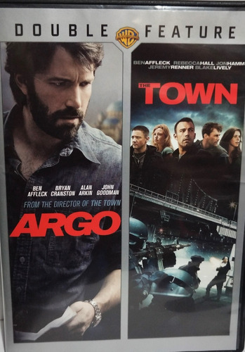 2 Peliculas Argo & Town Dvd Movie Region 1 Ben Affleck