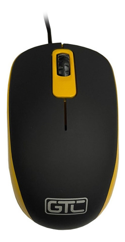 Mouse Optico Gtc Usb Mog-200 Amarillo