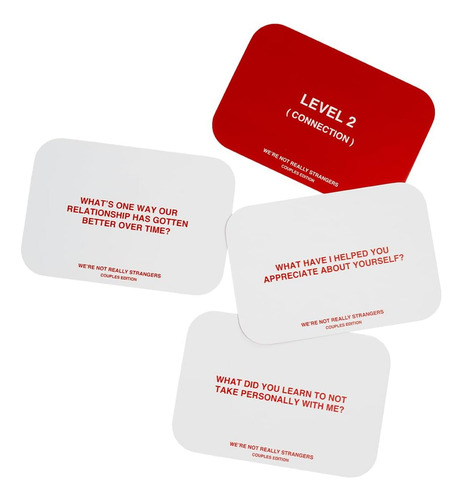 Juego De Cartas No Somos Extraños, Idioma Inglés