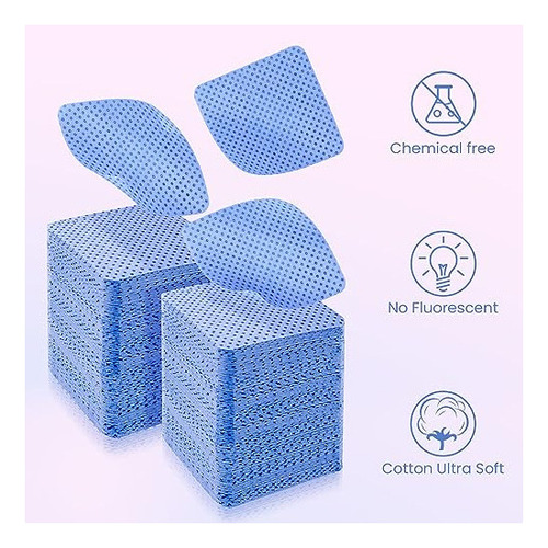 Toallitas Para Uñas Sin Pelusa, Almohadillas Para Quitar Esm