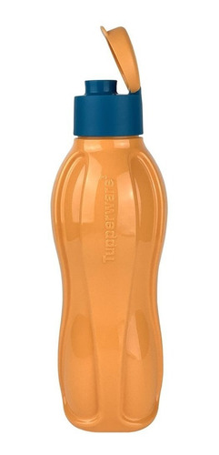 Eco Tupper 1 Litro Amarela Damasco Tupperware Amarelo