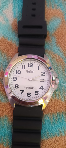 Reloj Casio Edifice E 120 Negro Gris Gris (Usado)