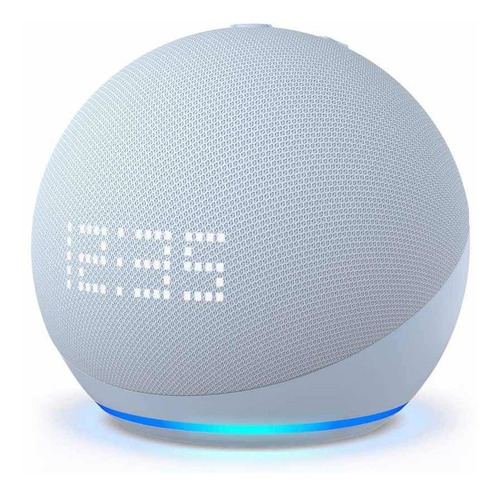 Echo Dot Alexa Con Reloj. Corneta Parlante Inteligente.