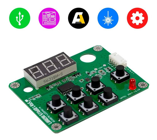 Panel De Control Display Botones Controlador Nano M2 Faomic