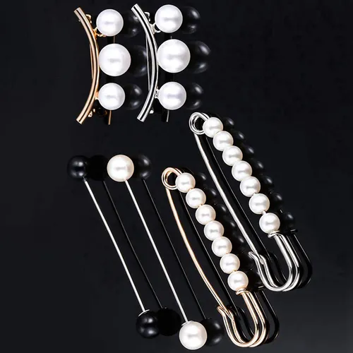24 Piezas De Suéter Con Clips Para Chales, Vestidos De Perla