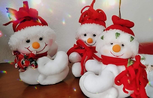 Muñecos Navideños Para El Arbol De Navidad