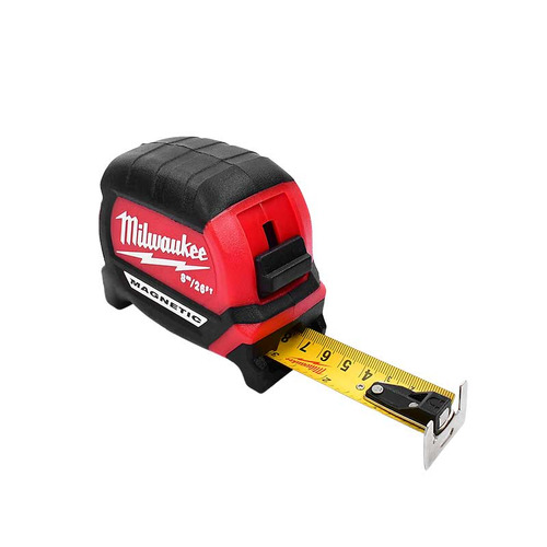 Flexometro Magnetico Milwaukee 8 Metros 48-22-0726 Uso Rudo