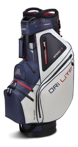 Bolsa De Golf Big Max Dri Lite Sport 2 100% Impermeable Color Azul/Gris