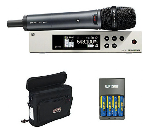 Sennheiser Ew 100-835 G4-s Sistema De Micrófono De Mano In. Color Negro