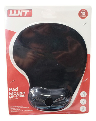 Pad Mouse Con Gel Ergonómico Wit