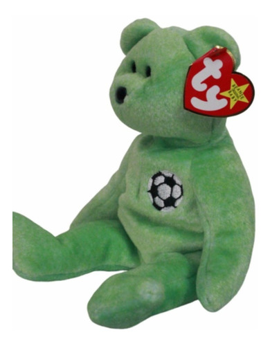 Peluche Ty De Coleccion Oso Futbol Kicks  Impo 23cm Usa 