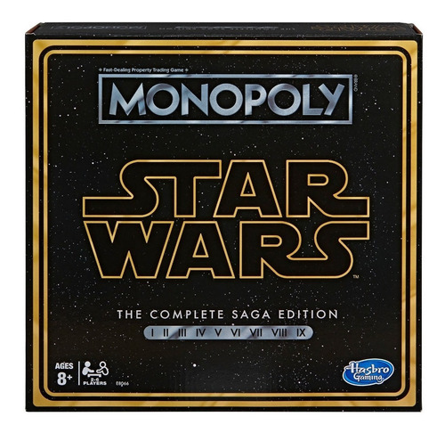 Monopoly Edición Star Wars The Complete Saga Edition