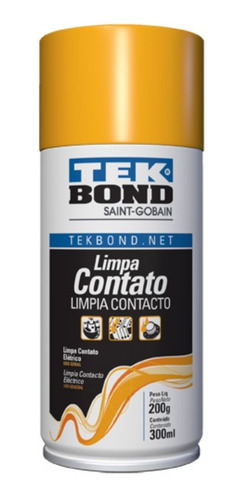 Limpa Contato Elétrico Spray 300ml / 200g - Tekbond