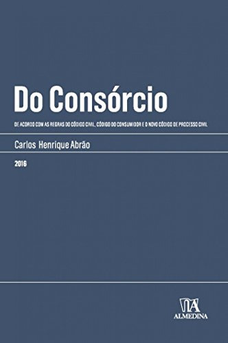 Libro Do Consórcio De Abrão Henrique Almedina Brasil