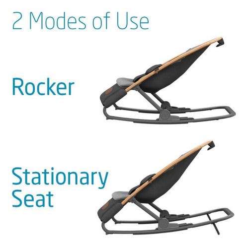 Imagen 2 de 10 de Silla Mecedora Kori Graphite (2 En 1) Maxi-cosi