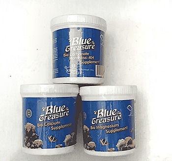 Kit  Suplemento Blue Treasure Magnésio+cálcio+kh 450g